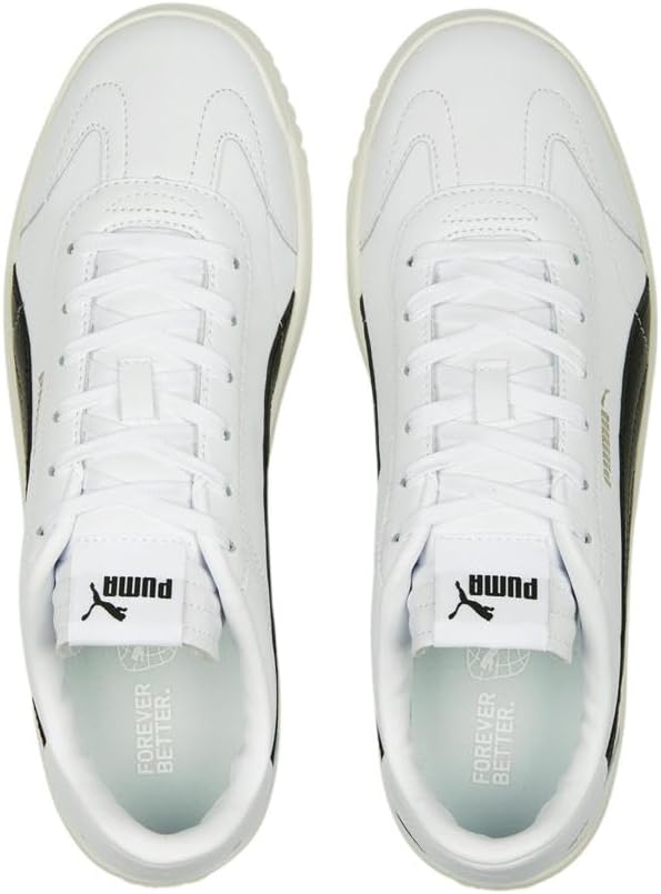 Мужские кроссовки PUMA Club 5v5, белый/черный/золотой — фото 4