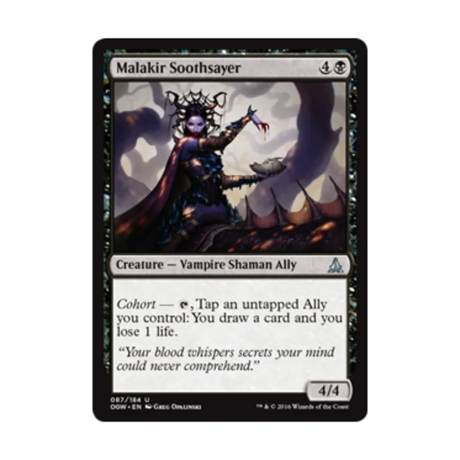 

CCG Малакир Прорицатель (U), MTG - Oath of the Gatewatch