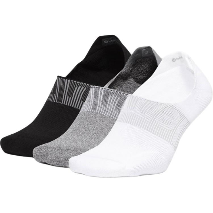 

Носки мужские 3 пары Lululemon, белый/мультиколор/черный