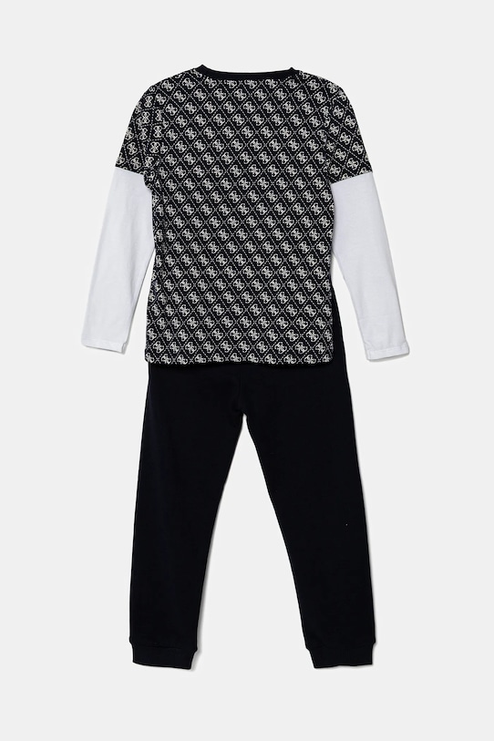 

Детский хлопковый спортивный костюм Guess, синий