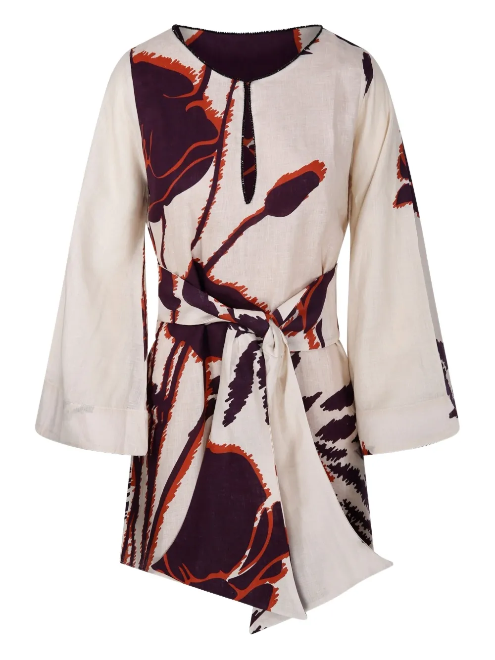 

Мини-платье Nazare с цветочным принтом Juan De Dios, нейтральный