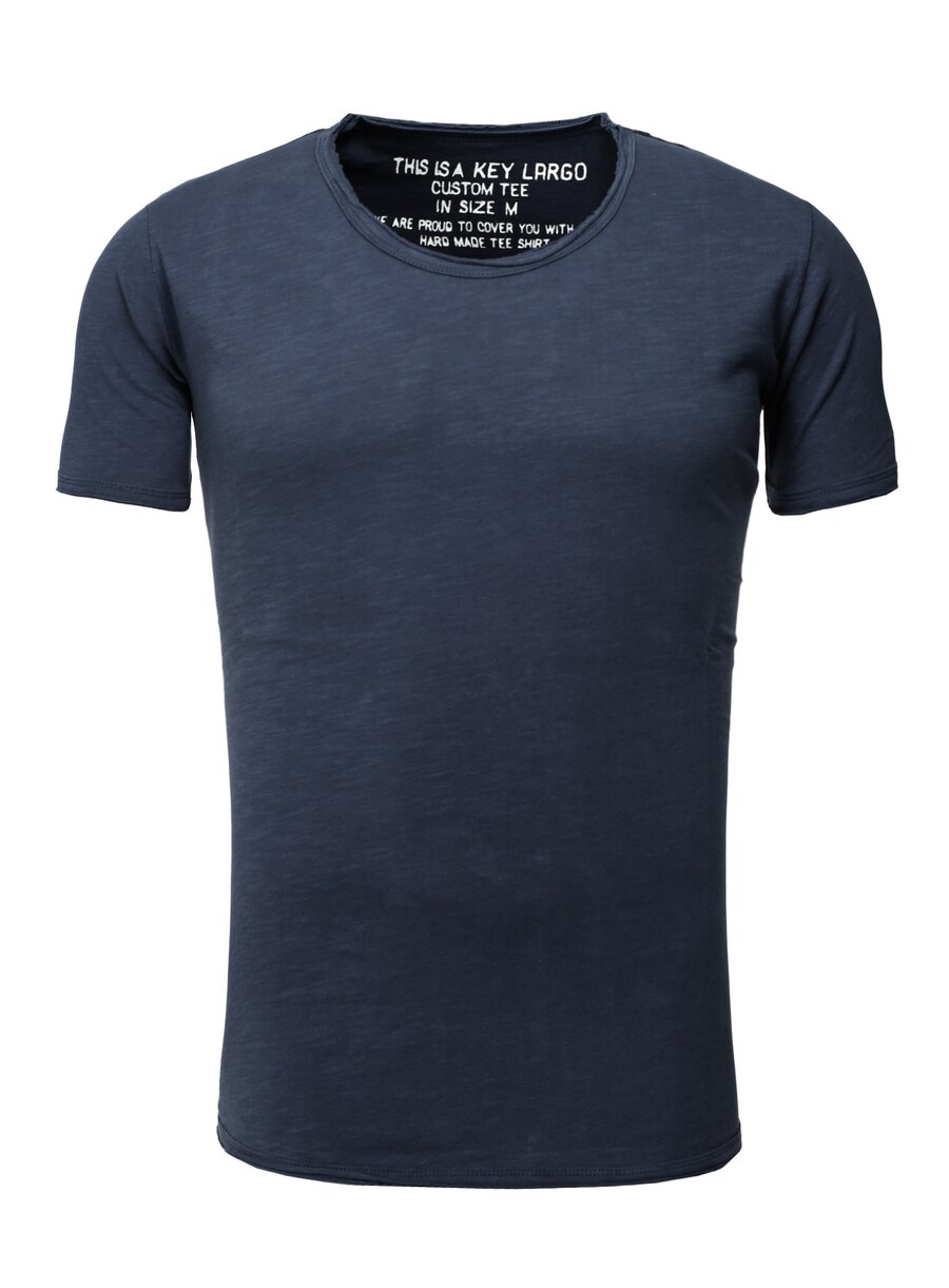 

Классическая футболка Key Largo Shirt BREAD, темно-синий