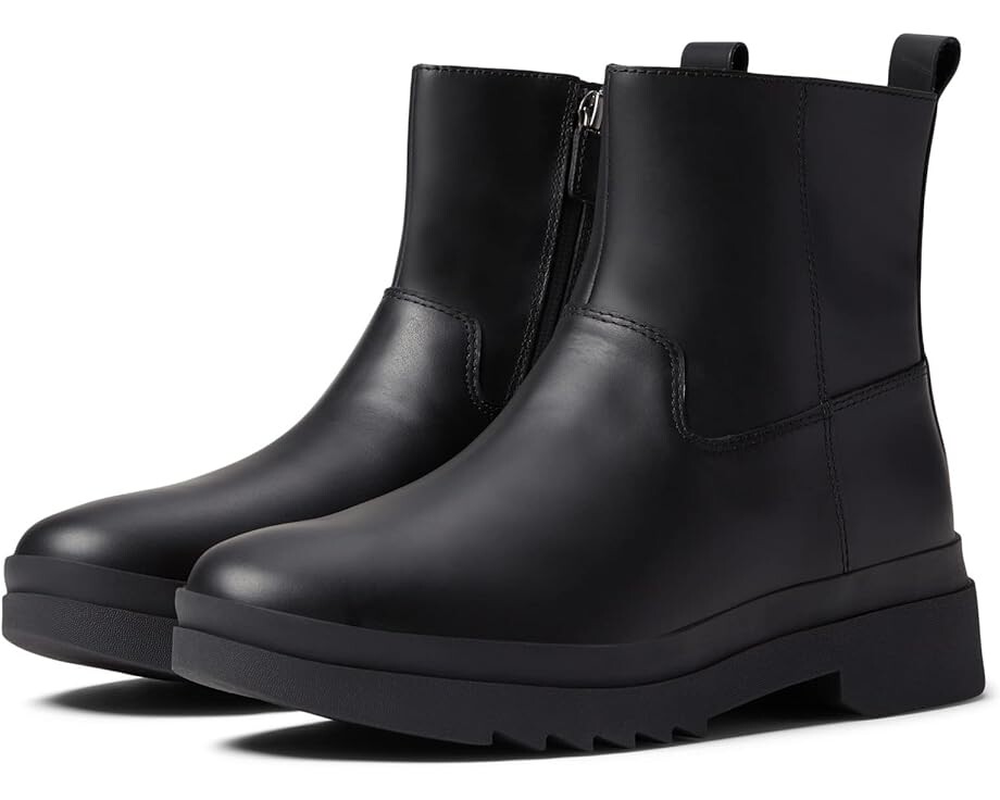 

Ботинки Eileen Fisher Floyd, цвет Black Rubberized Leather