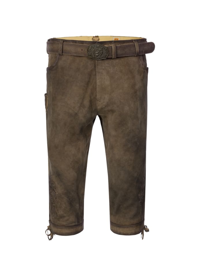 

Maddox Country Кожаные брюки Leifers серого цвета