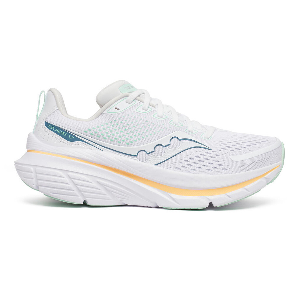 

Кроссовки Saucony Guide 17, цвет White/Peel