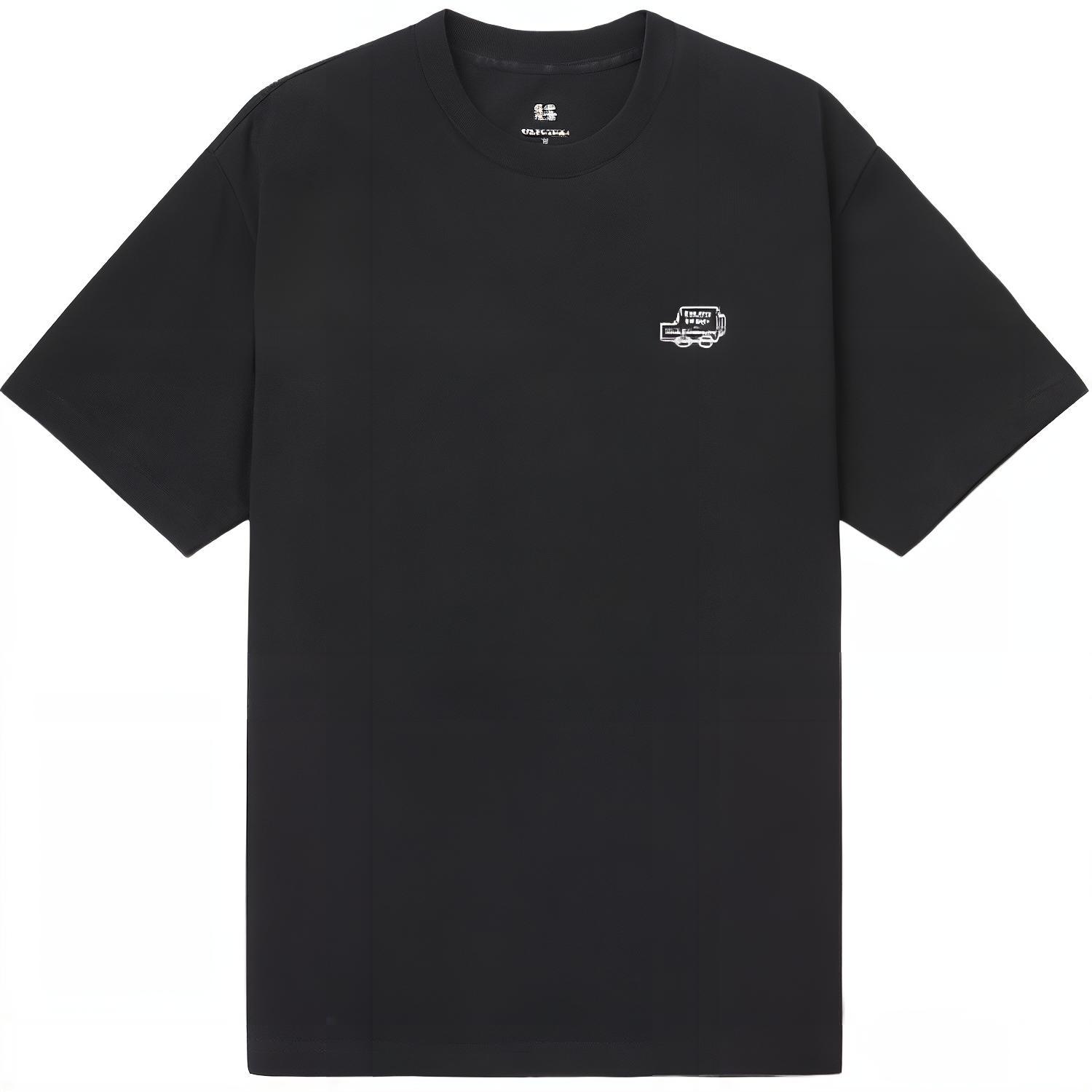 

Футболка унисекс черная KOLON SPORT