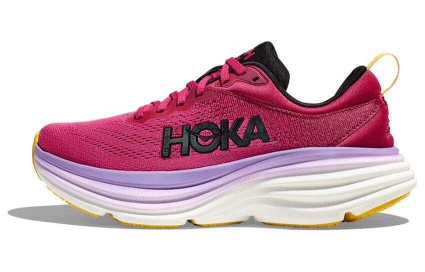 

Кроссовки Bondi 8 женские с низким верхом, красные/белые Hoka One One