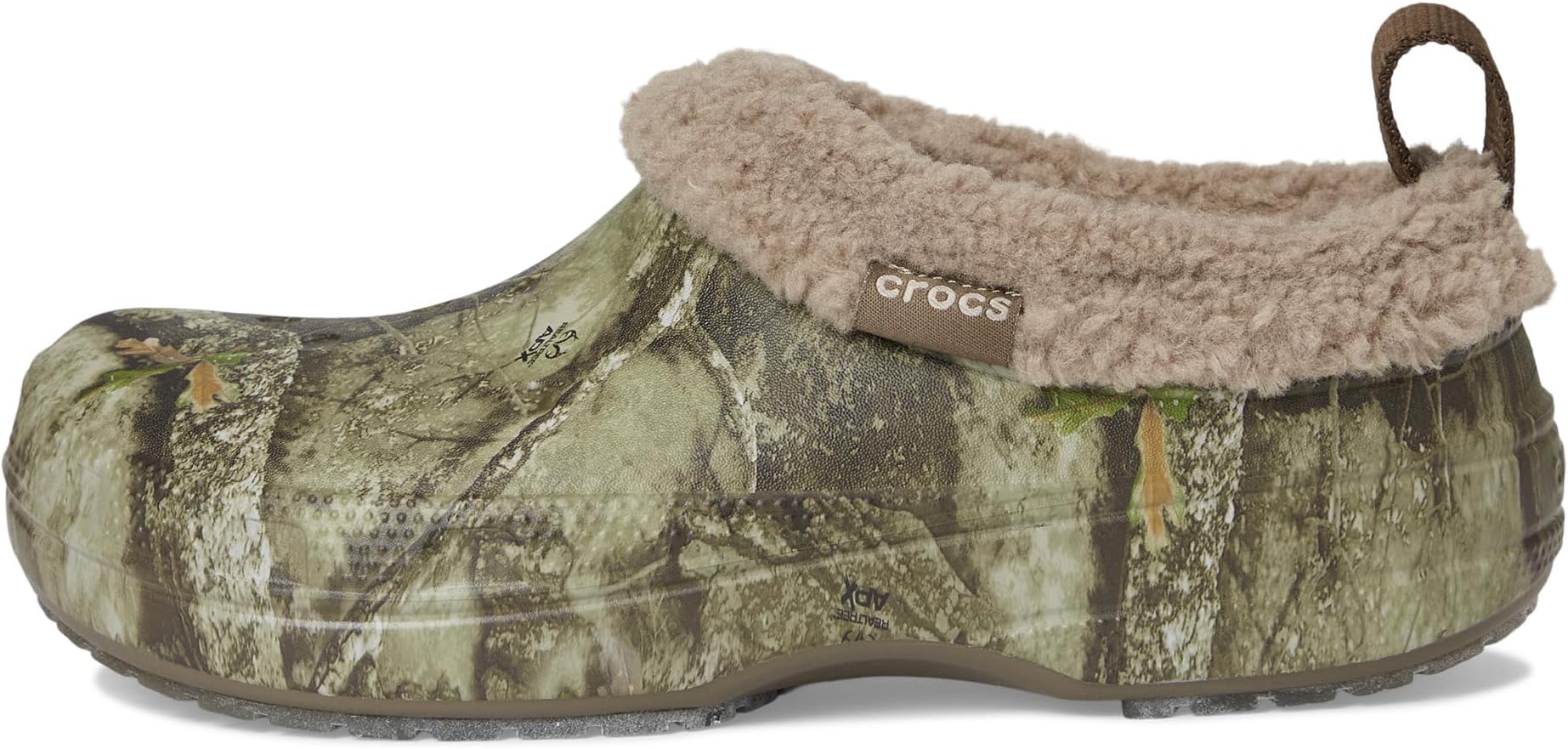 Сабо Crocs Unisex Classic Lined Shorty, Faux Fur Winter Boots, Realtree Apx — фото 4