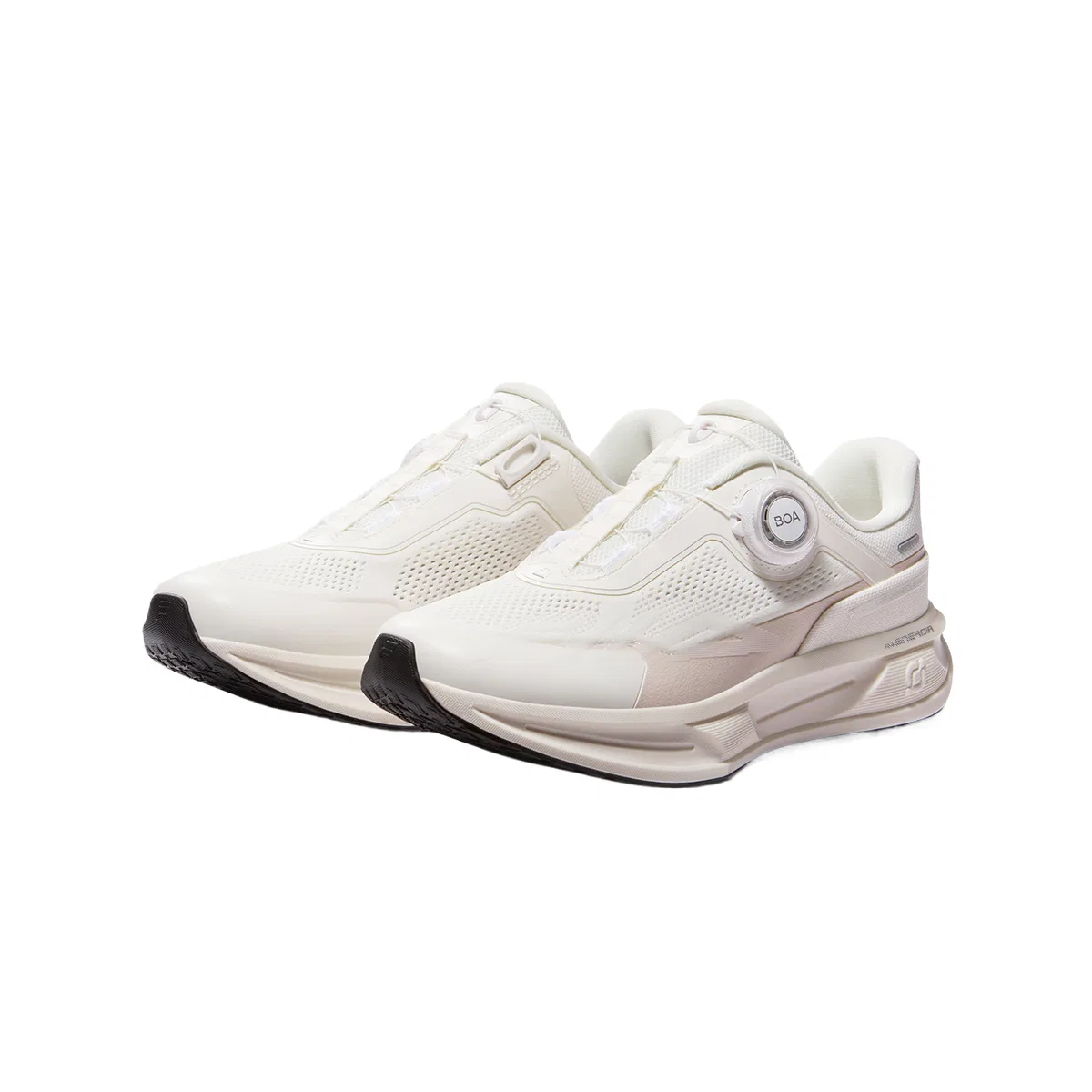 Кроссовки для бега FILA KIDS Speed 6 Fabric Abrasion Resistant, цвет Coconut Milk White/Crystal Gray Pink — фото 4
