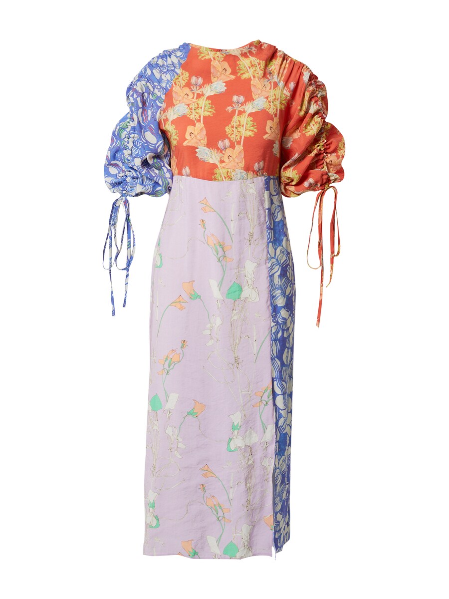 

Платье миди Warehouse Dress, разноцветный
