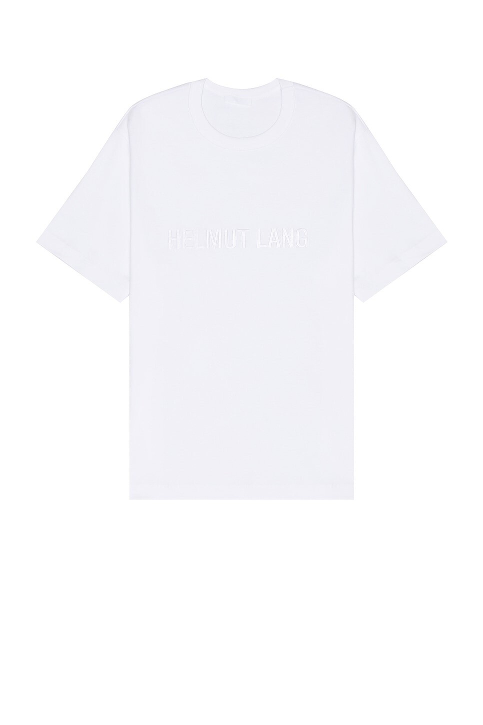 

Футболка с логотипом Helmut Lang, белый
