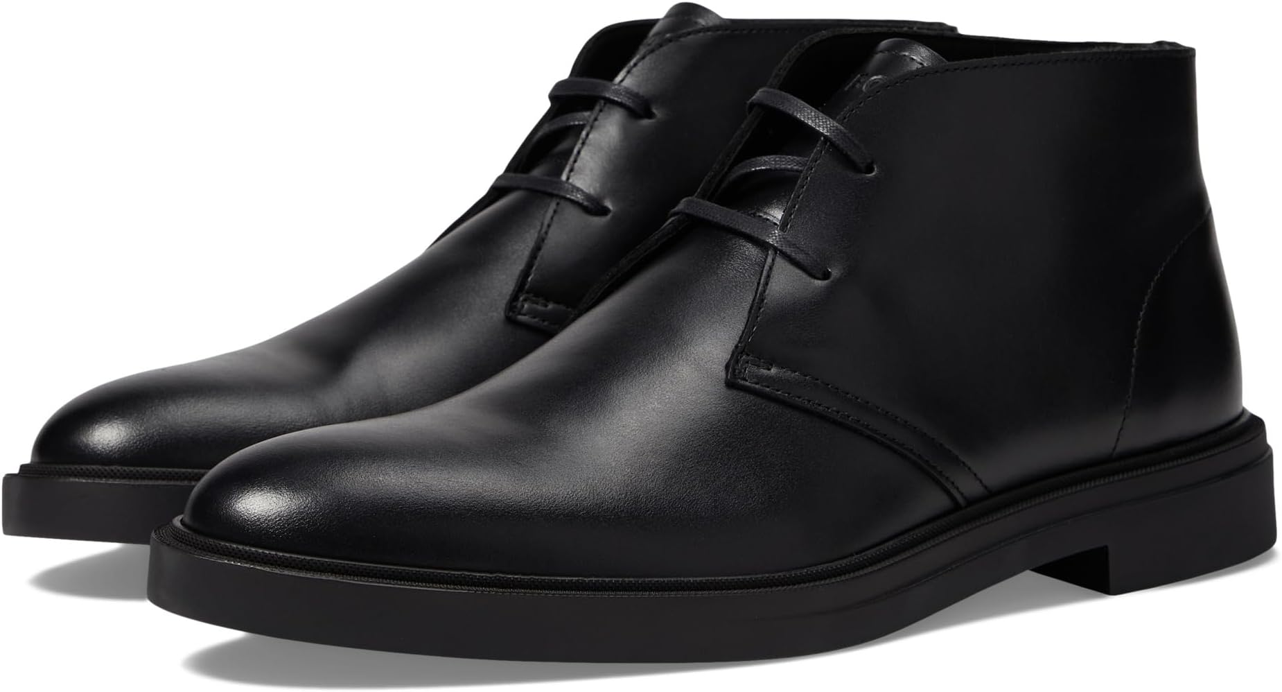 

Ботинки BOSS Calev Leather Desert Boot, черный