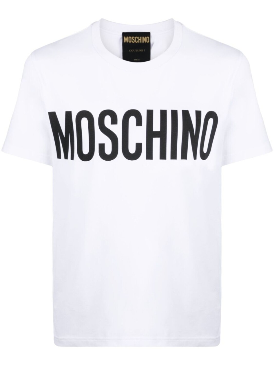 

Moschino футболка с логотипом, белый