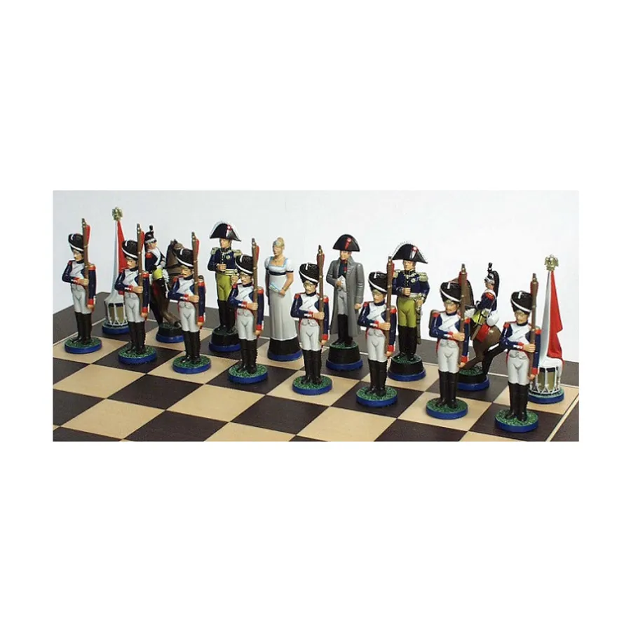 

Битва при Ватерлоо Молдс - Сторона Наполеона, Chess Set Moulds (54mm)