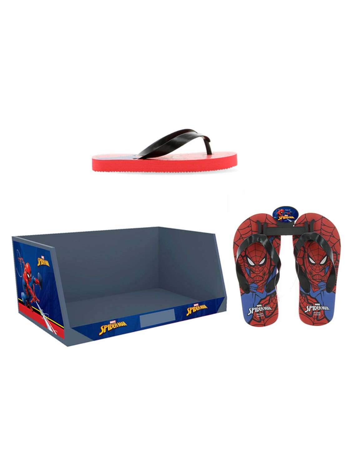 

Шлепанцы Kids Movie Heroes SPIDERMAN, черный
