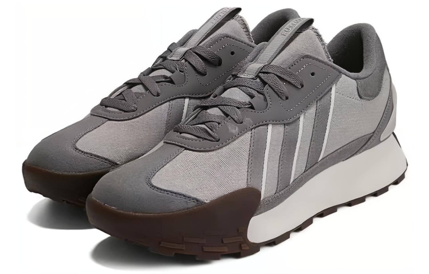 Кроссовки Adidas Neo Futro Mixr Lifestyle Unisex, темно-серый/серый/белый — фото 3