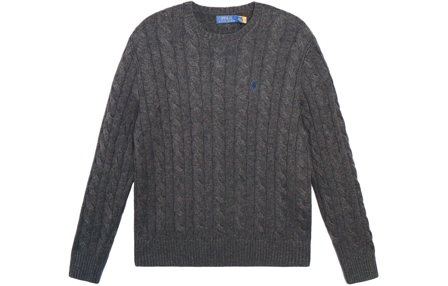 

Свитер мужской темно-серый Polo Ralph Lauren