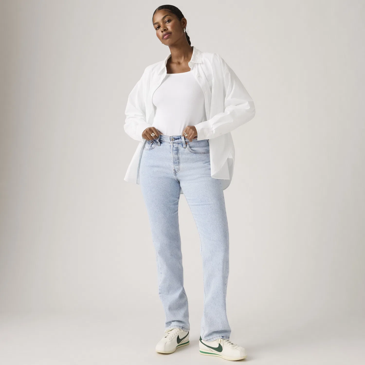 Легкие женские джинсы 501 Curve Levi's, Light Wash