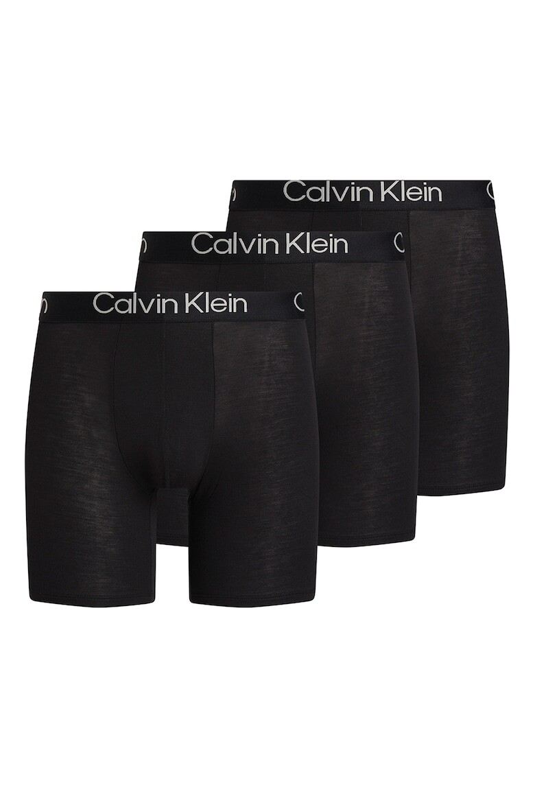 

Боксеры с модалом - 3 пары Calvin Klein, черный