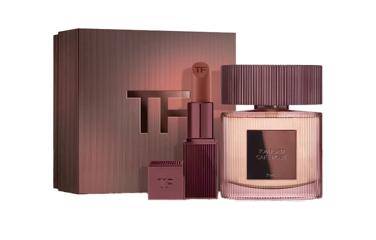 Подарочный набор TOM FORD: парфюмерная вода Café Rose, 30 мл + губная помада Lip Color Matte #100 — фото 4