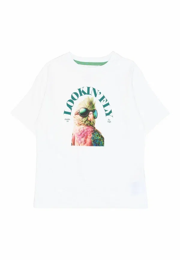 Футболка Tntarek tee print t-shirt The New, ярко-белый — фото 3