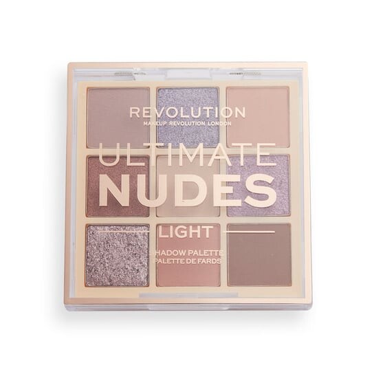 Светлая палитра теней для век, 8,1 г Makeup Revolution, Ultimate Nudes Shadow Palette — фото 2