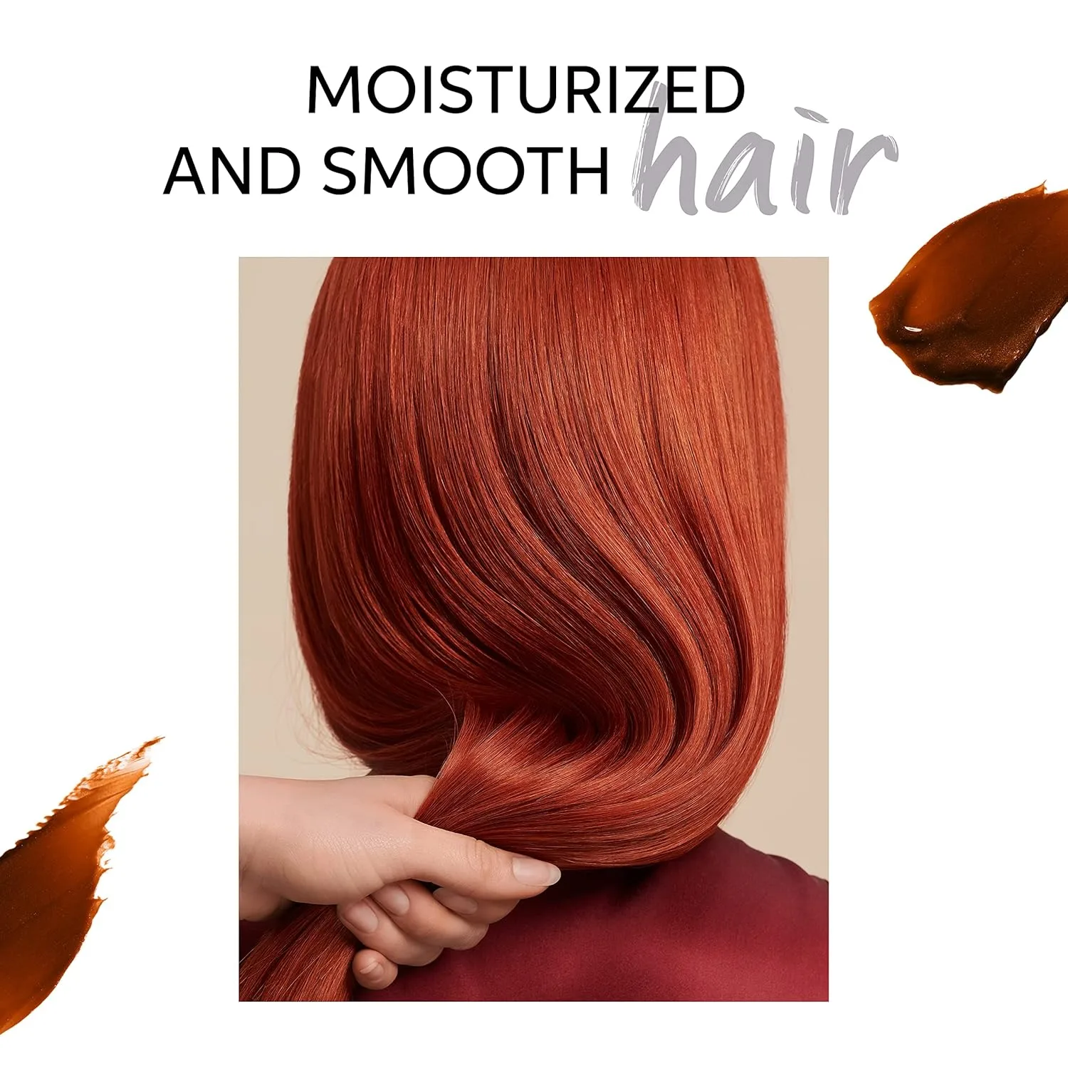 Wella Color Fresh Mask, восстанавливающая маска для волос с авокадо, веганская формула, 150 мл 141.75 г (1 шт.), Copper Glow — фото 3