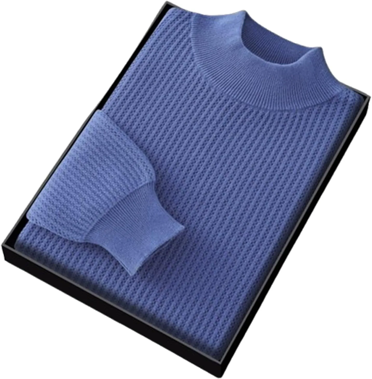 

Мужской хлопковый полуводолазный свитер, утепленный зимний пуловер LXDZSWGS