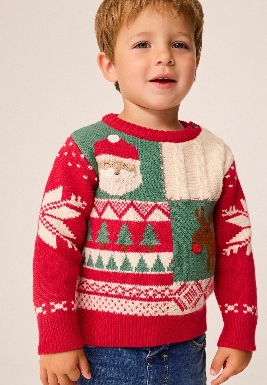 

Джемпер CHRISTMAS REGULAR FIT Next, красный