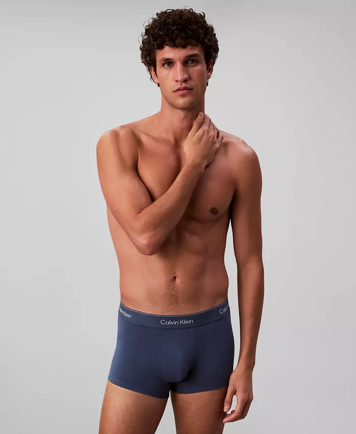 Мужские трусы-боксеры Icon Stretch Low Rise, 3 шт Calvin Klein — фото 4