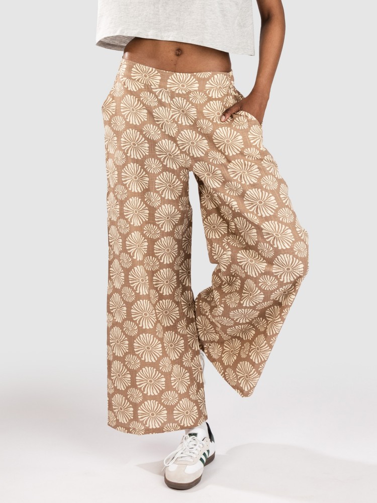 

Повседневные брюки Roxy Midnight Ave Sl Hose, portobella tropical tile