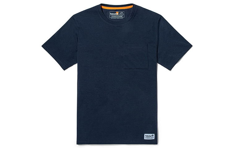 

Футболка мужская темно-сапфировая Timberland, Dark Sapphire, Синий, Футболка мужская темно-сапфировая Timberland, Dark Sapphire