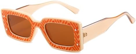 

Винтажные солнцезащитные очки в квадратной оправе, модные женские солнцезащитные очки для активного отдыха, защита от УФ-излучения, большие солнцезащитные очки для путешествий MTZJH, C4