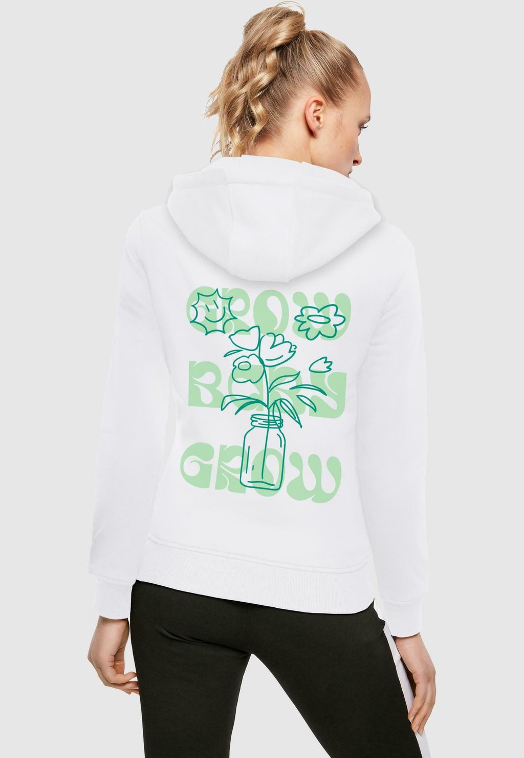 

Толстовка GROW - Hoodie Merchcode, белый