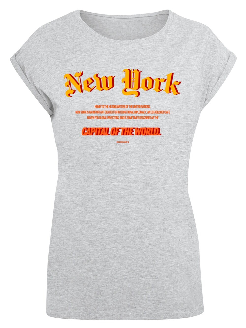 

Рубашка F4Nt4Stic New York COTW, серый