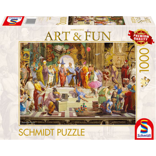 

Пазлы Markus Binz: School Of Athens 2024 (1000Pc)