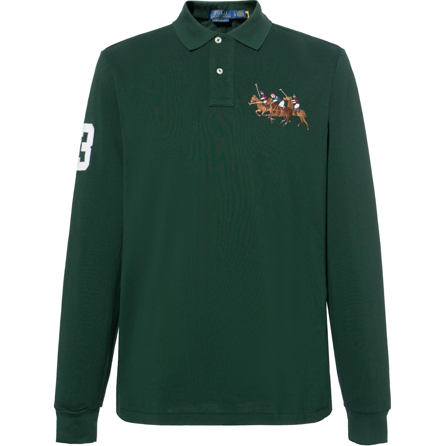 

Футболка поло мужская Polo Ralph Lauren, зелёная