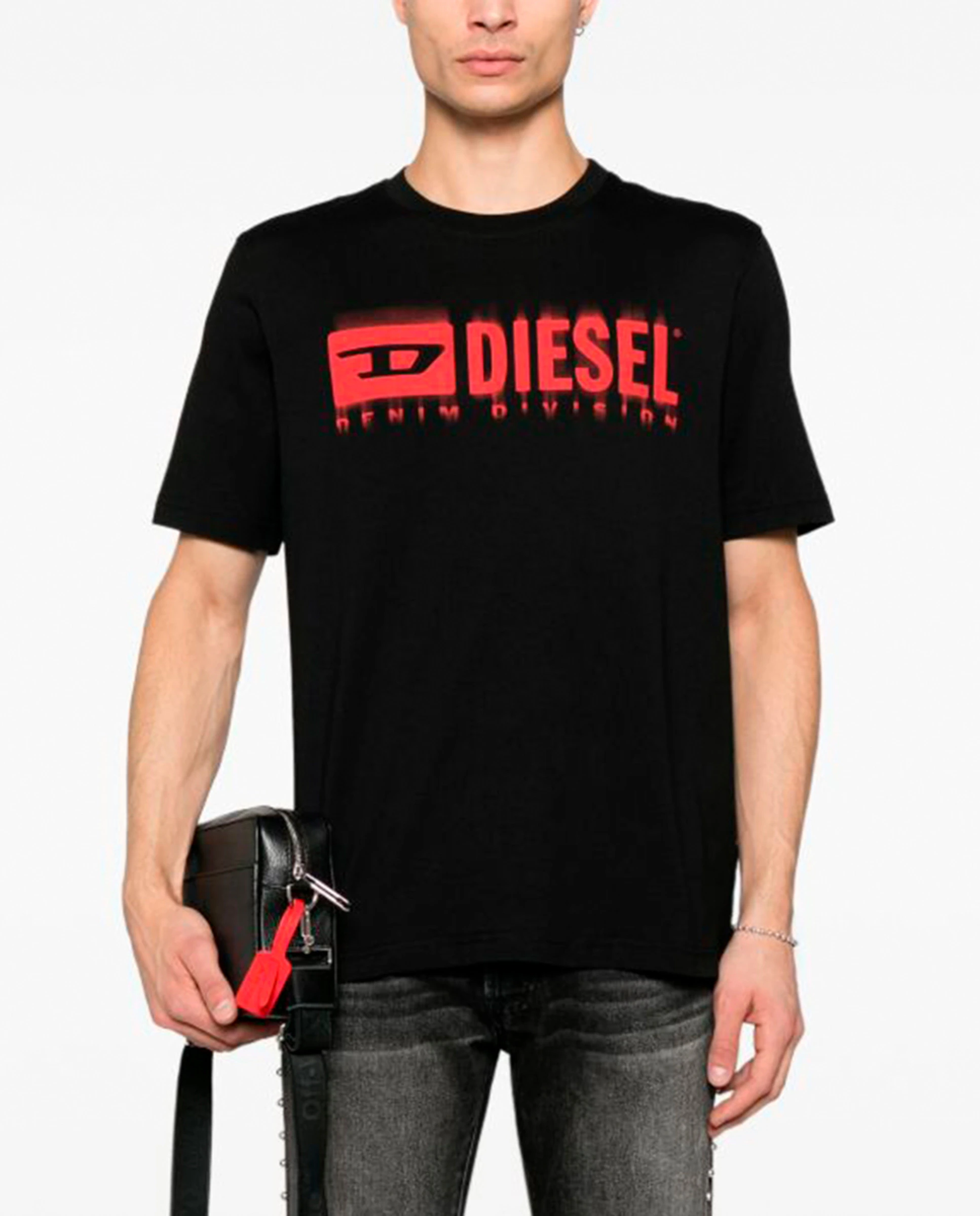 

Мужская футболка с коротким рукавом Diesel, черный