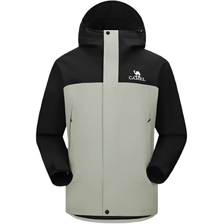 

Ветровка мужская Windproof, Thermal и Rainproof CAMEL, phantom черный/pale зеленый