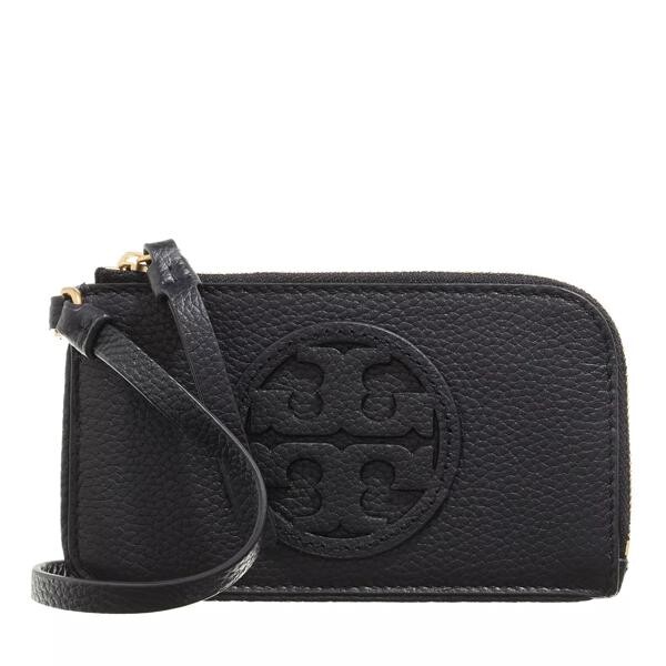 

Кошелек miller zip card case Tory Burch, черный