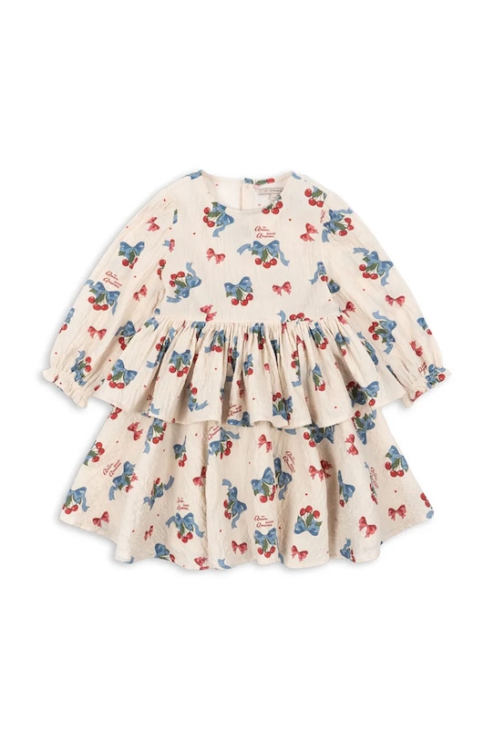 

Детское платье ELIN DRESS GOTS Konges Sløjd, бежевый