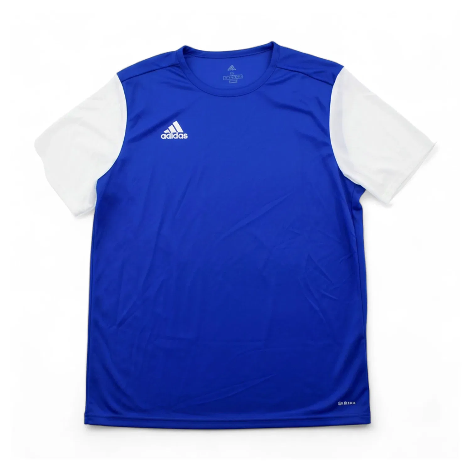 Футболка с контрастными рукавами Adidas, синий — фото 2