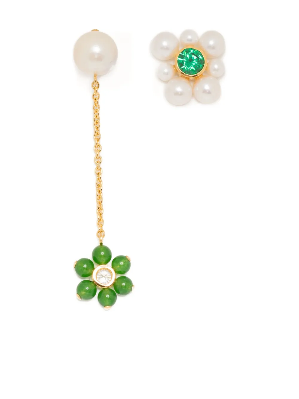 

Серьги-цветы Not Brainwashed (Yet) Completedworks, золотистый