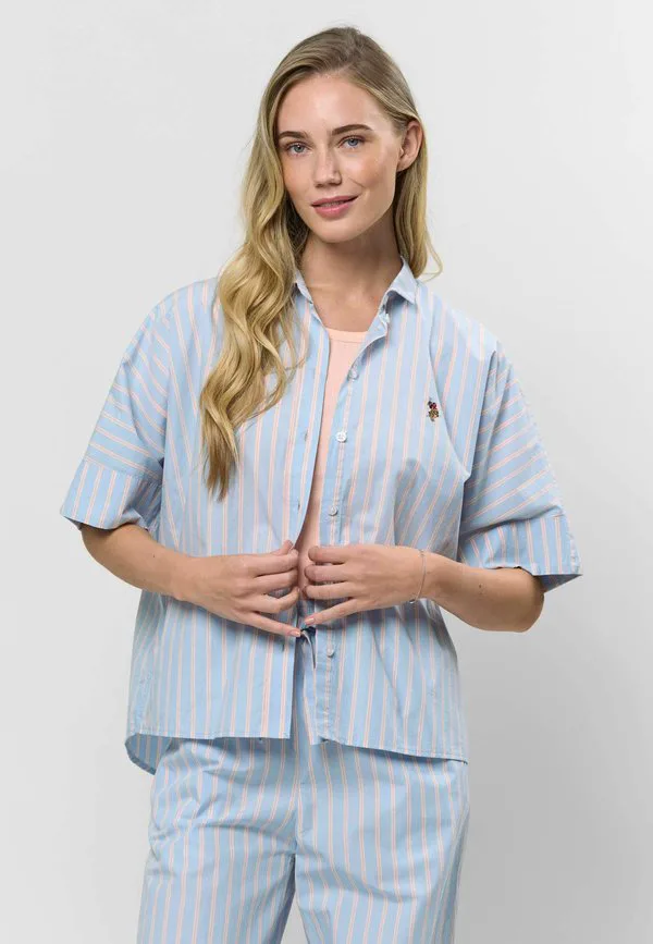 Блузка на пуговицах uwmelodie U.S. Polo Assn., Cerulean