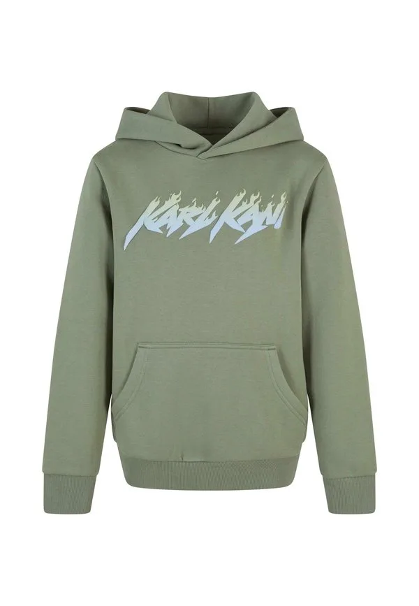 Детская толстовка flames Karl Kani, Olive — фото 3