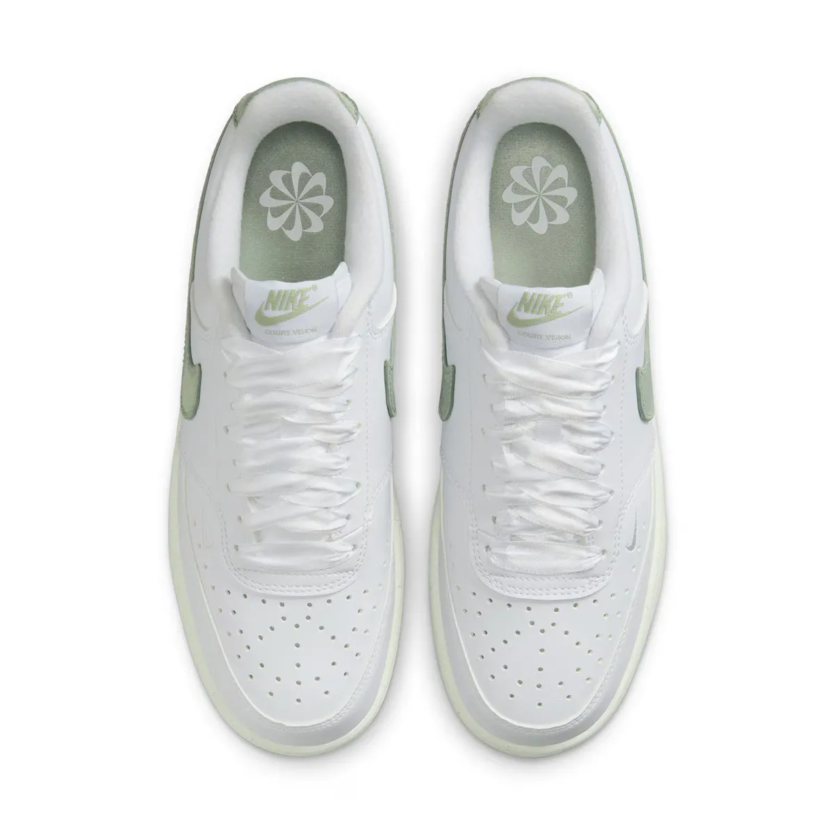 Кроссовки женские Nike Court Vision LO NN, белый — фото 3