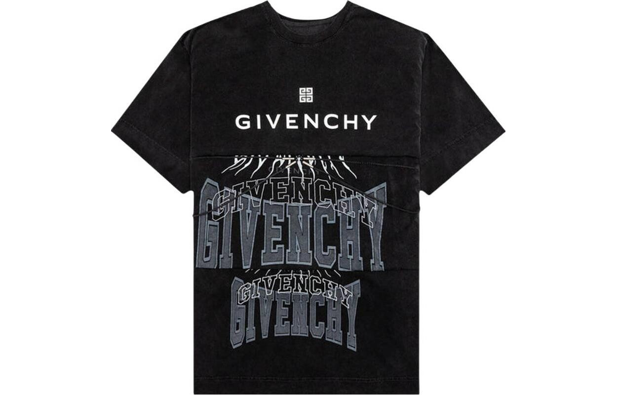 

Футболка мужская черная Givenchy, черный