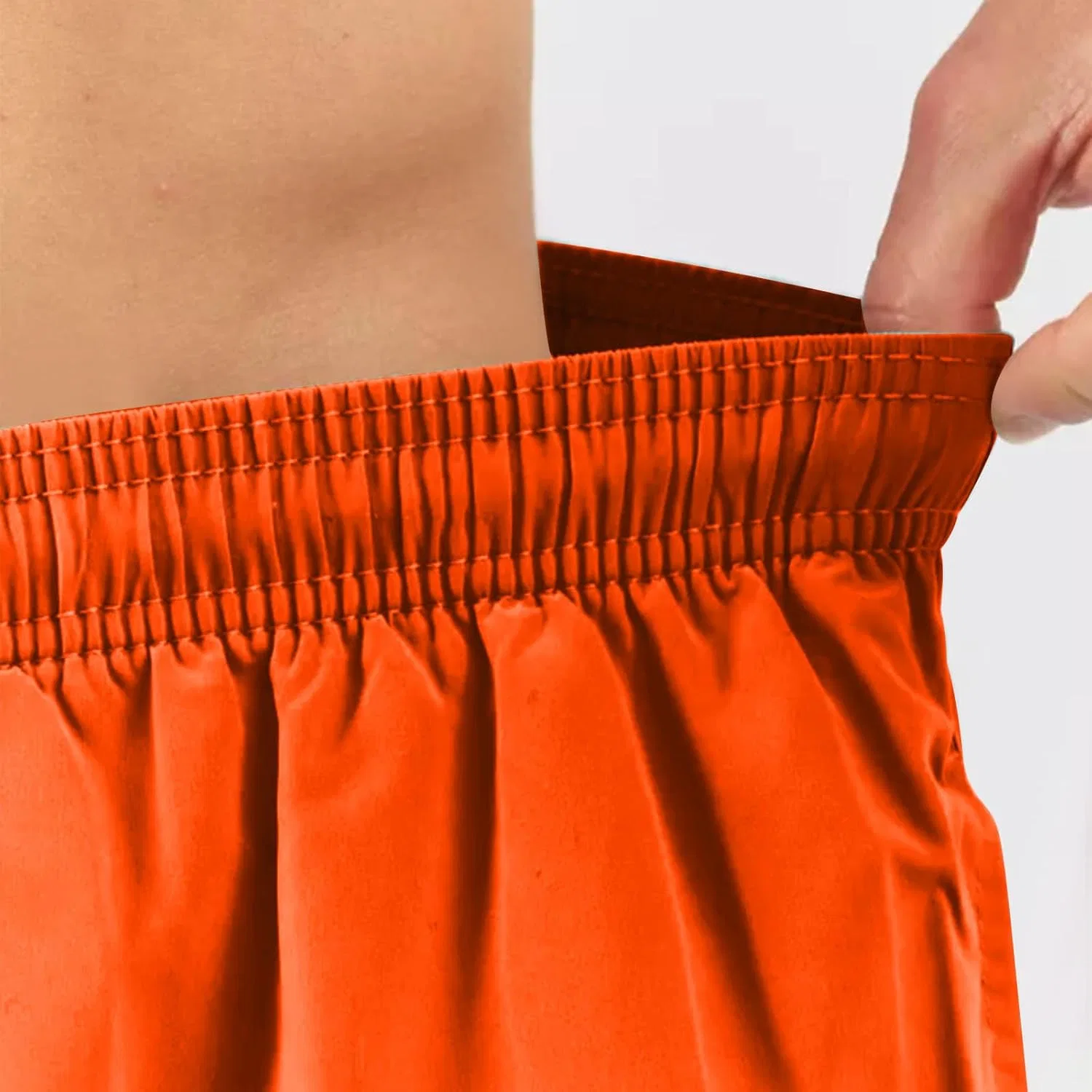 Мужские шорты для бега Athletic Running Shorts, Orange, размерная линейка M-3XL — фото 3