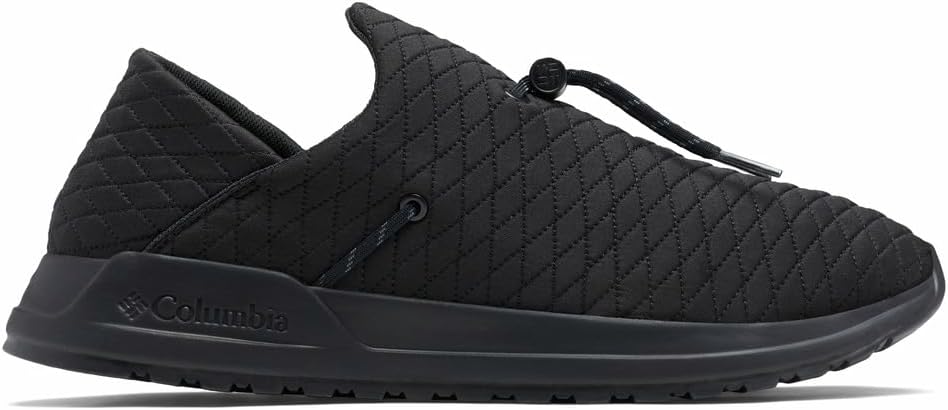 

Лоферы Columbia Wildone Moc для мужчин с амортизирующей стелькой, гибкой подошвой и легкой промежуточной подошвой, Black/Graphite