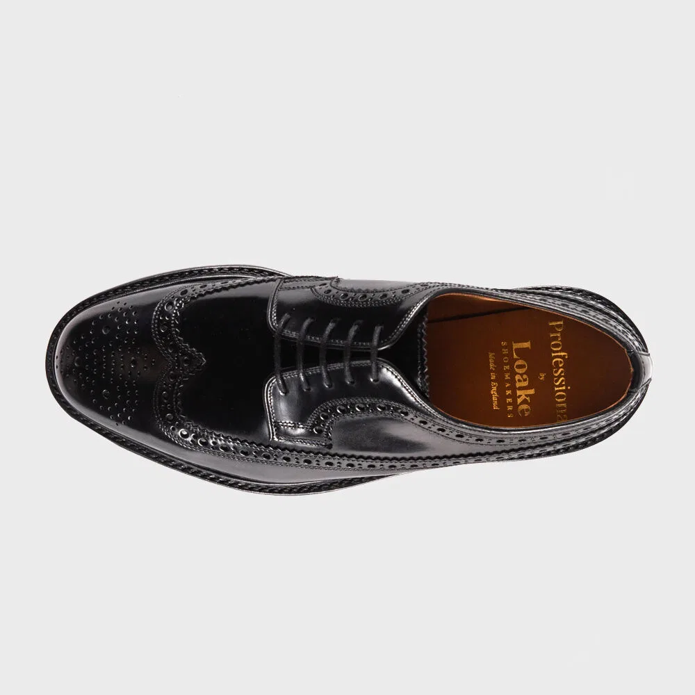 Мужские чёрные дерби Royal от Loake — фото 2